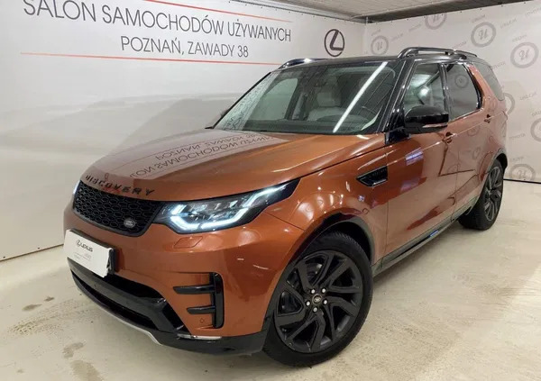 land rover discovery wielkopolskie Land Rover Discovery cena 134900 przebieg: 105442, rok produkcji 2017 z Poznań